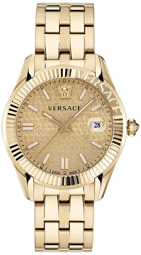 versace uhr mit kopf|Versace Quarzuhr »GRECA TIME, VE3K00522«, Armbanduhr.